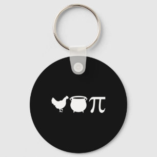 Chicken Pot Pi Pi Tag Vintag Retro Matte Lover Schlüsselanhänger