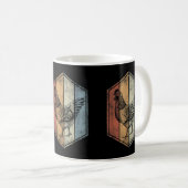 Chicken Pot Pi Shirt - Funny Mah T - Shirt - Chick Kaffeetasse (VorderseiteRechts)
