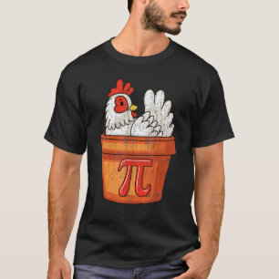 Chicken Pot Pi Tag Torte Mathe Geek 3 14 T-Shirt