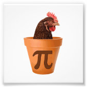 Chicken Pot Pi (und das ist mir egal) Fotodruck (Vorne)