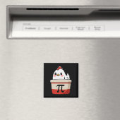Chicken Pot Pie Funny Mathe Lover Pun Pi Day Stude Magnet (In Situ (Geschirrspüler))