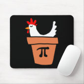 Chicken Pot Pie Funny Mathe Lover Pun Pi Day Stude Mousepad (Mit Mouse)