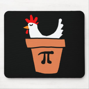 Chicken Pot Pie Funny Mathe Lover Pun Pi Day Stude Mousepad