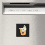 Chicken Pot Pie Funny Mathe Pun Chicken Pot Pi Magnet (In Situ (Geschirrspüler))