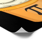 Chicken Pot Pie Funny Mathe Pun Chicken Pot Pi Poster (Ecke)