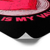 Chicken Pot Pie Is My Valentine Meat Pie Funny Pas Poster (Ecke)