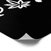 Chicken Pot Pie Pi Day Weed Pun Mathe Numbers März Poster (Ecke)