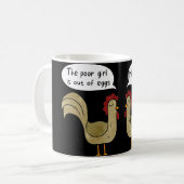 Chicken Poultry Henopause Joke Kaffeetasse (Vorderseite Links)