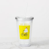 Chicken power acryltrinkbecher (Rückseite)