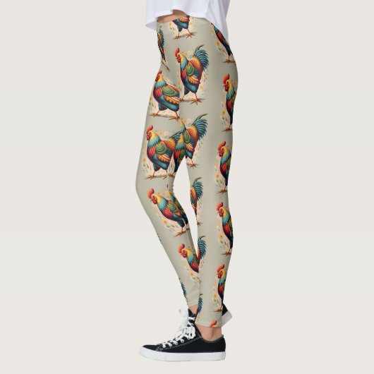 Chicken Print Leggings (Links)