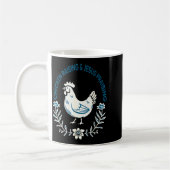 Chicken Raising And Jesus Praising Shirt Men Women Kaffeetasse (Links)