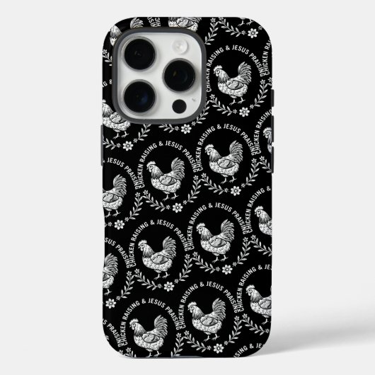 Chicken Raising & Jesus Lob Case-Mate iPhone Hülle (Rückseite)