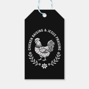 Chicken Raising & Jesus Lob Geschenkanhänger