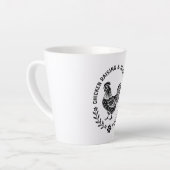 Chicken Raising & Jesus Lob Milchtasse (Linke Ecke)