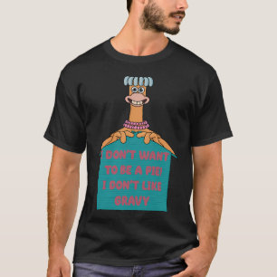 Chicken Run Babs Stricken T-Shirt