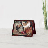 Chicken Scratch Karte (Vorderseite)