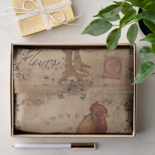 Chicken Scratch Seidenpapier (Geschenk)