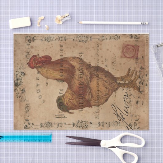 Chicken Scratch Seidenpapier (Handwerk)