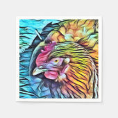 CHICKEN SERVIETTE (Vorderseite)