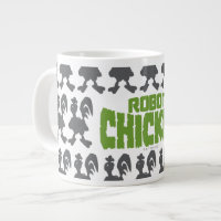 Chicken Silhouette Pattern