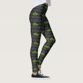 Chicken Silhouette Pattern Leggings (Rechts)