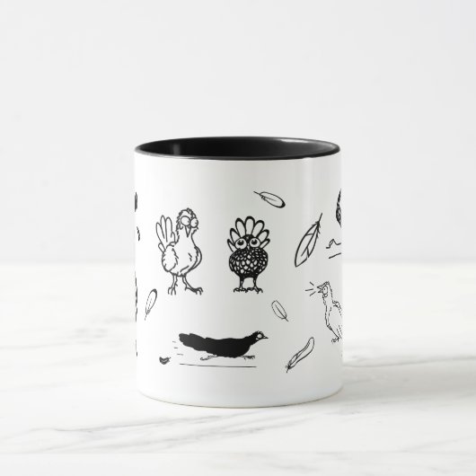 Chicken Squad Mug Tasse (Zentrum)