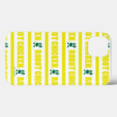 Chicken Stripe Pattern Case-Mate iPhone Hülle (Rückseite (Horizontal))
