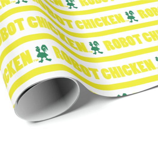 Chicken Stripe Pattern Geschenkpapier (Rolleneckpunkt)
