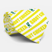 Chicken Stripe Pattern Krawatte (Gerollt)