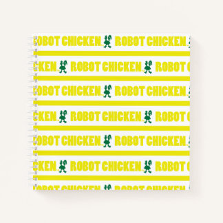 Chicken Stripe Pattern Notizblock