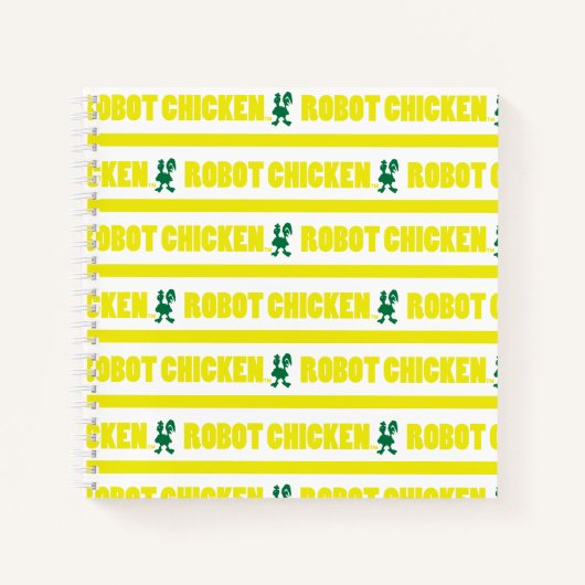Chicken Stripe Pattern Notizblock (Vorderseite)