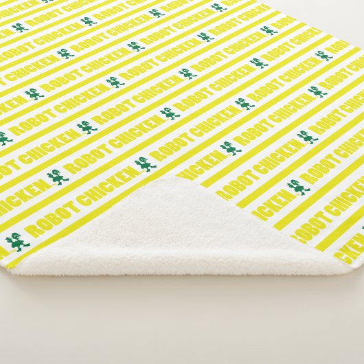 Chicken Stripe Pattern Sherpadecke (3/4)