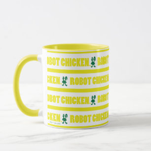 Chicken Stripe Pattern Tasse