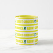 Chicken Stripe Pattern Tasse (Zentrum)