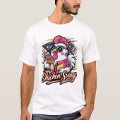 Chicken Swag: Pizza King T-Shirt (Vorderseite)