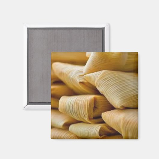 Chicken Tamales Magnet (Vorderseite/Rückseite)