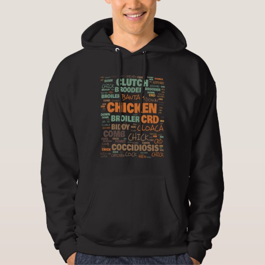 Chicken Terminology Hoodie (Vorderseite)
