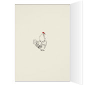 Chicken Tikka Funny Rooster Pop Song Parody Slogan (Innen (Links))