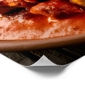 Chicken Tikka Masala GewürzCurry mit Reis Poster (Ecke)