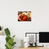 Chicken Tikka Masala GewürzCurry mit Reis Poster (Heimbüro)