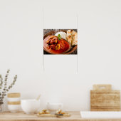 Chicken Tikka Masala GewürzCurry mit Reis Poster (Küche)