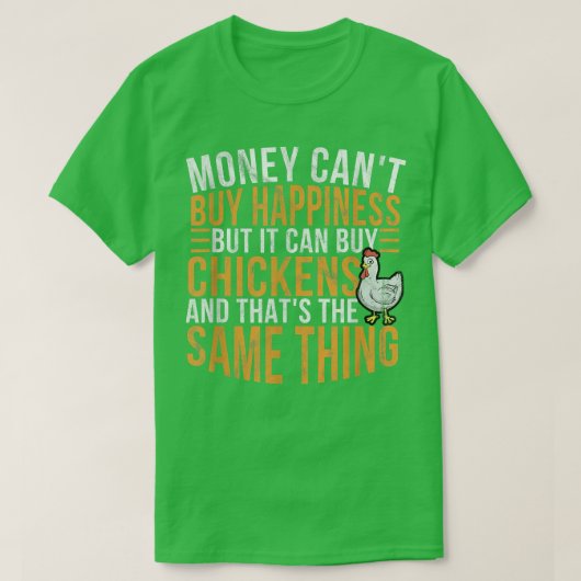 Chicken Tshirt Farm Hen Flock Farmer 121 (Design vorne)