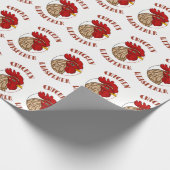 CHICKEN WHISPER GESCHENKPAPIER (Ecke)