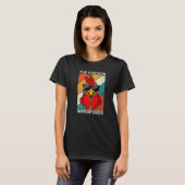 Chicken Whispere Backyard Hühner Bauer T-Shirt (Vorne ganz)