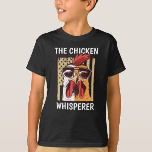 Chicken Whispere Backyard Hühner Lover Bauer T-Shirt