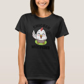 Chicken Whisperer I talk to Chicken Farmer Hens Cu T-Shirt (Vorderseite)