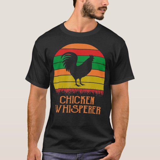 Chicken Whisperer Nugget Funny Bauer Farm T-Shirt (Vorderseite)