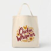 Chicken Whisperer Rustikaler Bauernhof Kerngebiet Tragetasche (Vorne)