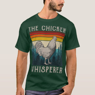 Chicken Whisperer Vintag Retro Hühner Bauer T-Shirt