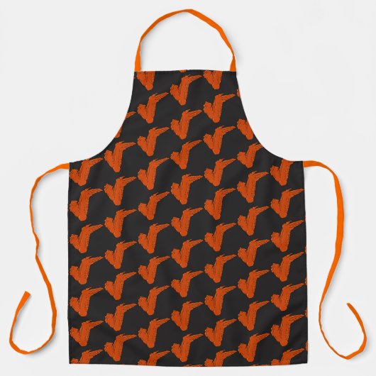 Chicken Wing All-over Print-Schürze Schürze (Vorderseite)